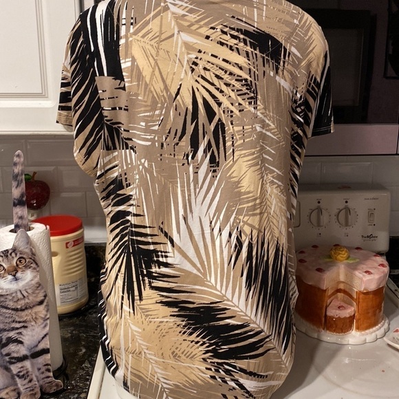 Z womens Ruby Rd. Casual cap sleeve stretch regular size top XL - Picture 3 of 4